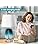 DwellGlow: Table Lamp Set of 2 Touch Control, Modern Coastal Teal Glass Bedside Lamp with 2 USB Ports, 3-Way Dimmable Beach Nightstand Lamps with White Fabric Shade for Living Room, Bedroom (LED Bulbs Included)