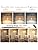 DwellGlow: Farmhouse Floor Lamp, 68''Tall Lamp for Living Room with Remote 3 Color Temperatures Boho Standing Lamp with Rattan Shades for Bedroom Study Room Office Hotel, Bulb Include